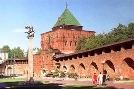 In the Kremlin. Dmitrievskaya tower